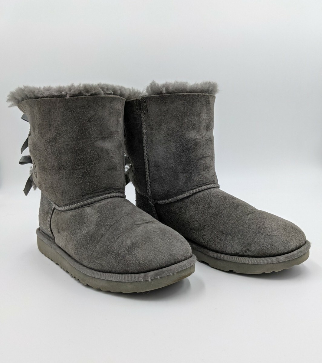 Winter Boots With Grey Bailey Bow Ugg Boots Womens UGG® Mini
