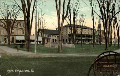 #ad #ad Swanton Vermont VT Park c1910 Vintage Postcard $5.80