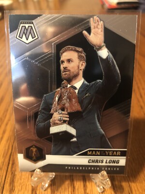 2021 Mosaic Chris Long Base #271 Man Of The Year NFL Football PACK ...