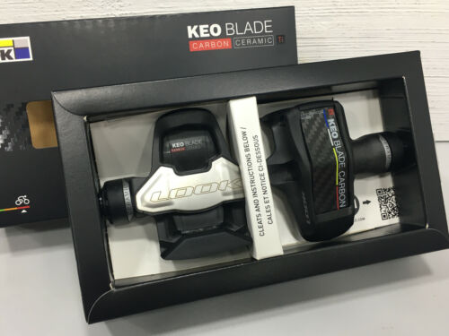 *LOOK Keo Blade Carbon Ceramic Ti 16Nm Road Clipless Pedals 2019 (Black) - Picture 1 of 11