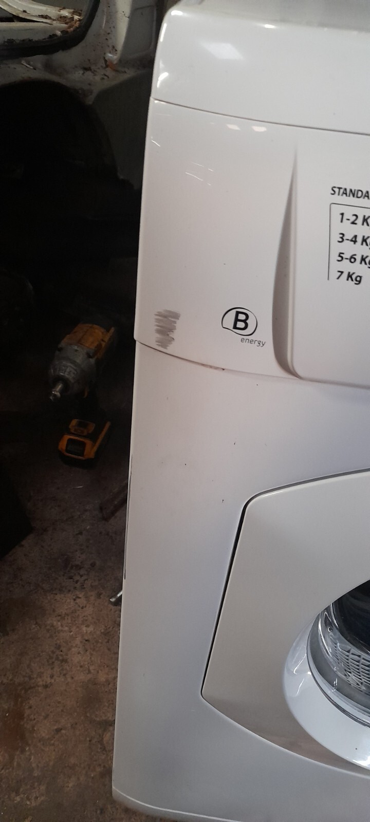 Hotpoint Aquarius 7kg Vented Tumble Dryer Tvm570p Uk Spare Or Repair eBay