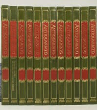 PRL) ENCICLOPEDIA ANTIQUARIATO DE AGOSTINI 12 VOLUMI 1987 / 1993 DA RILEGARE ART