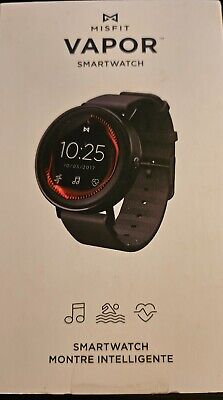 Misfit Vapor MIS7000 50m Jet Black Case w/ Black Sport Strap Misfit Vapor MIS7000 50m Jet Black Case w/ Black Sport Strap