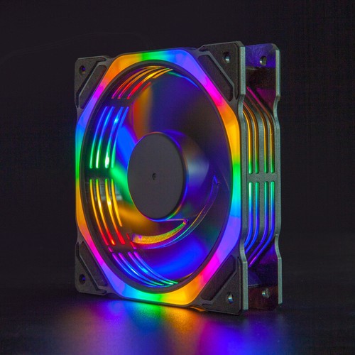 12CM Spider Star RGB Case Fan-Dual-Ring 16 LED Hydraulic Bearing Quiet PC Cooler - Afbeelding 18 van 24