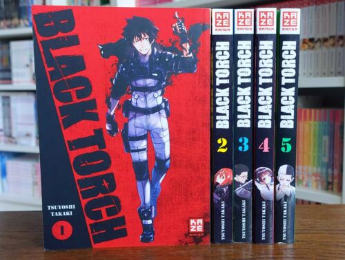 Manga Black Torch Action/ Shonen Bd. 1, 2, 3, 4, 5 Komplett Kazé Mangas - Bild 1 von 4