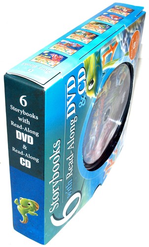 2008 CREATIVE KIDS - OCEAN PLAYGROUND 6 Storybooks + READ ALONG DVD & CD - Picture 7 of 7