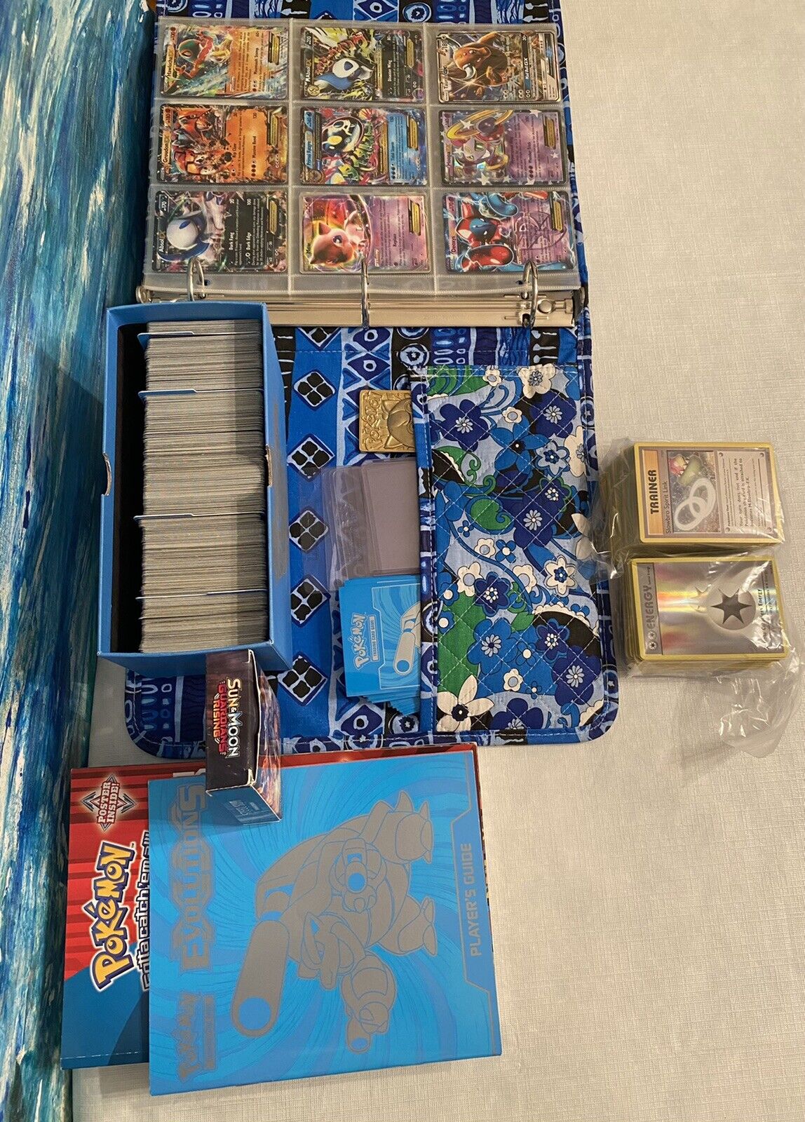 Large Pokemon TCG Mixed Card Lot 450 Cards