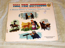 Tall Tom Jefferson LP Richard Kiley Wonderland '74 Still Sealed Third President