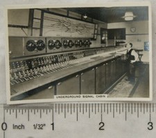 1938 Senior Service British Railways 42 Underground Signal Cabin