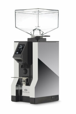 Eureka New Mignon SPECIALITA Espressomühle 55mm Scheibenmahlwerk * Chrom Schwarz