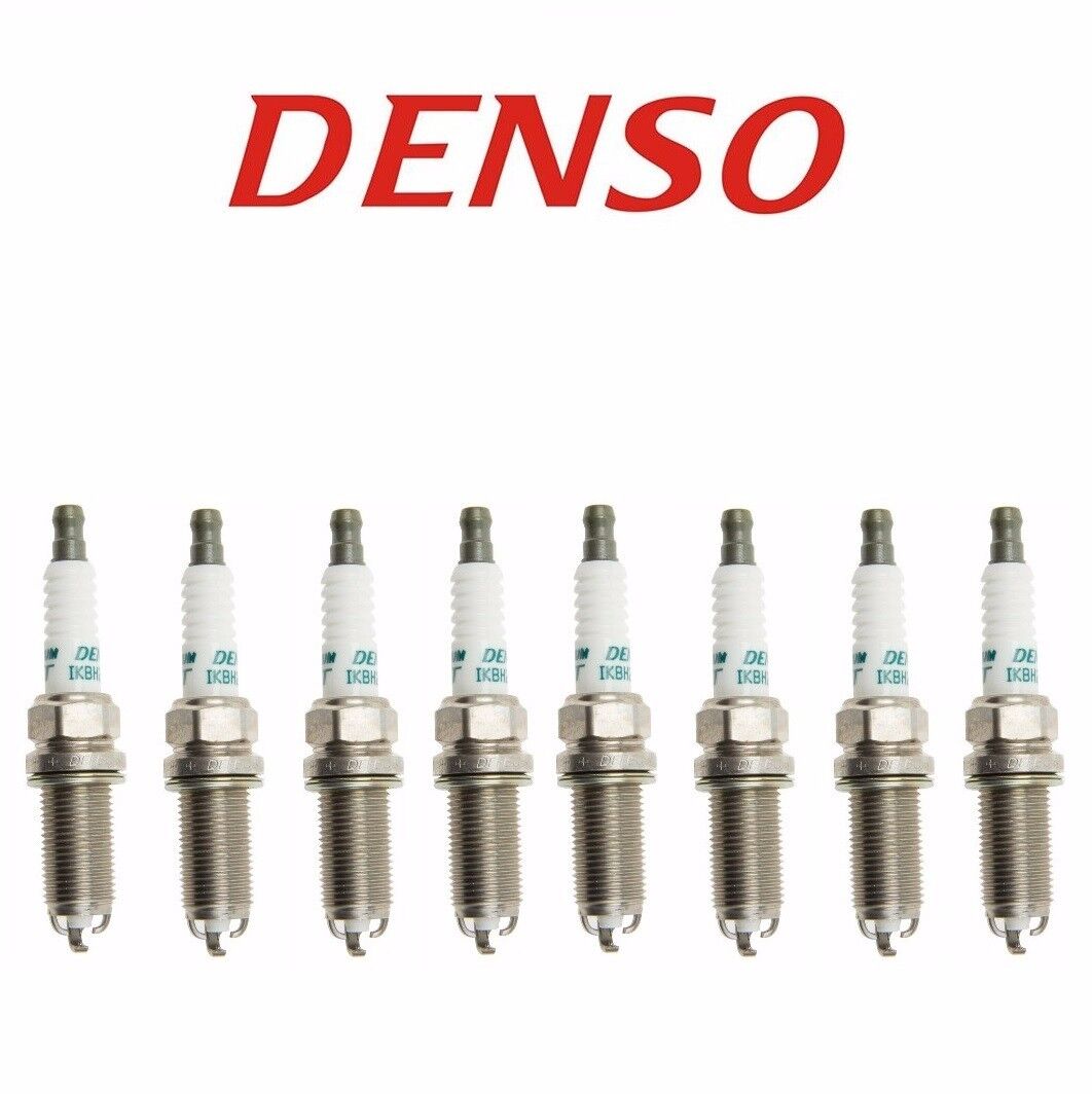 For LEXUS V8 Denso Iridium TT 3-Prong Spark Plugs IKBH20TT/4705 Set of 8