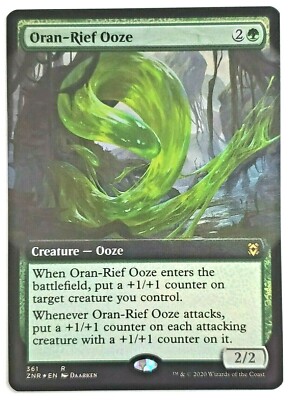 MTG 2020 Zendikar Rising ORAN-RIEF OOZE 361 Rare (Extended Art) M/NM