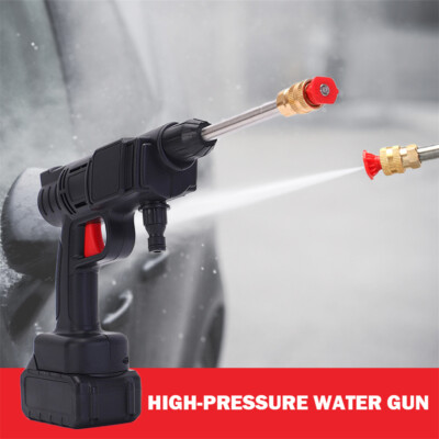 #ad #ad 200W Cordless Portable Pressure Washer Rechargeable Water Gun for Car Detailing $68.65
