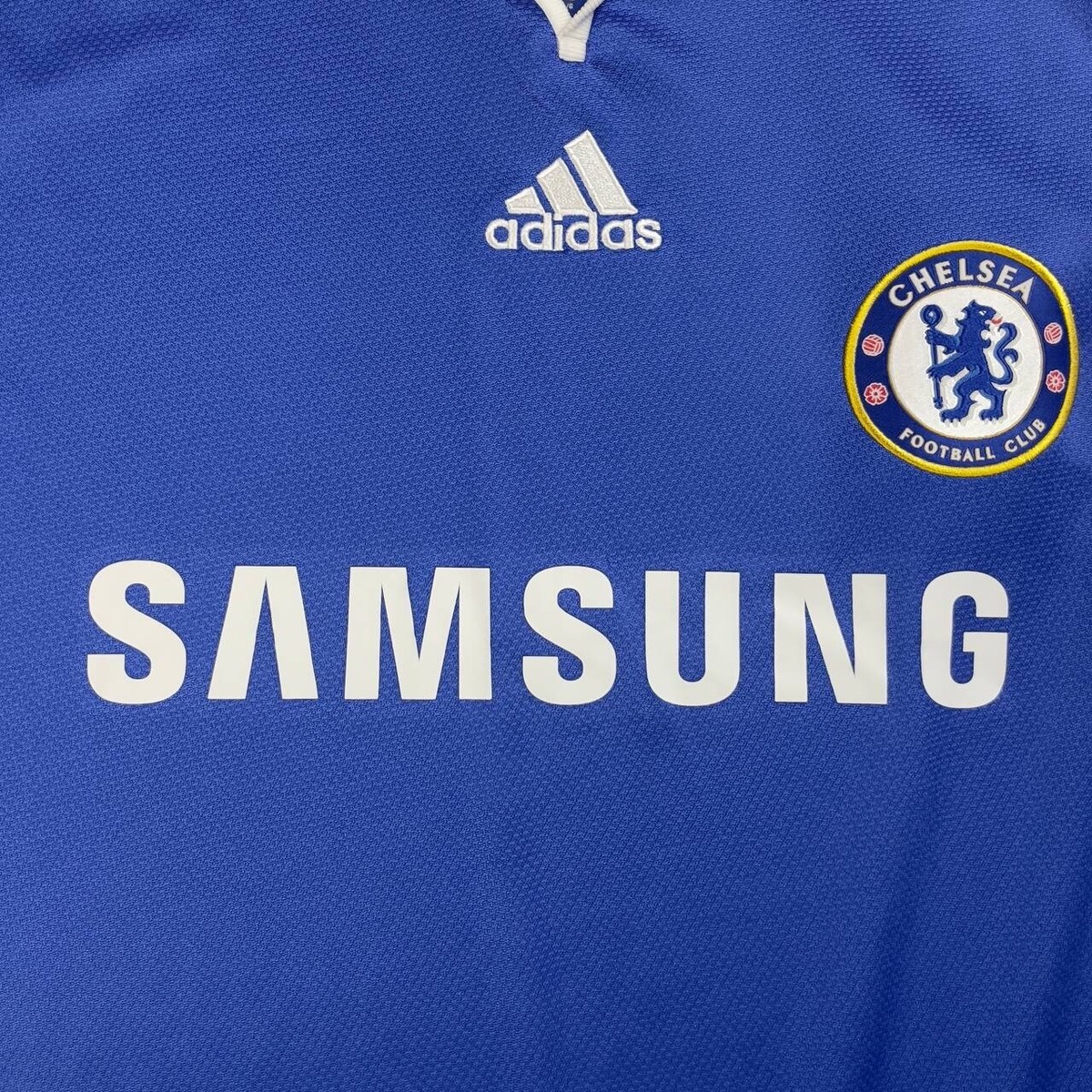 CHELSEA 2008 2009 HOME FOOTBALL SHIRT SOCCER JERSEY ADIDAS CHELSEA 2008 2009 HOME FOOTBALL SHIRT SOCCER JERSEY ADIDAS
