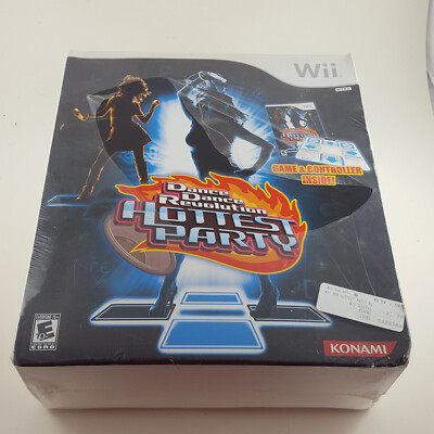 Nintendo Wii Dance Dance Revolution Hottest PARTY 2 w/ CONTROLLER Pad - NEW