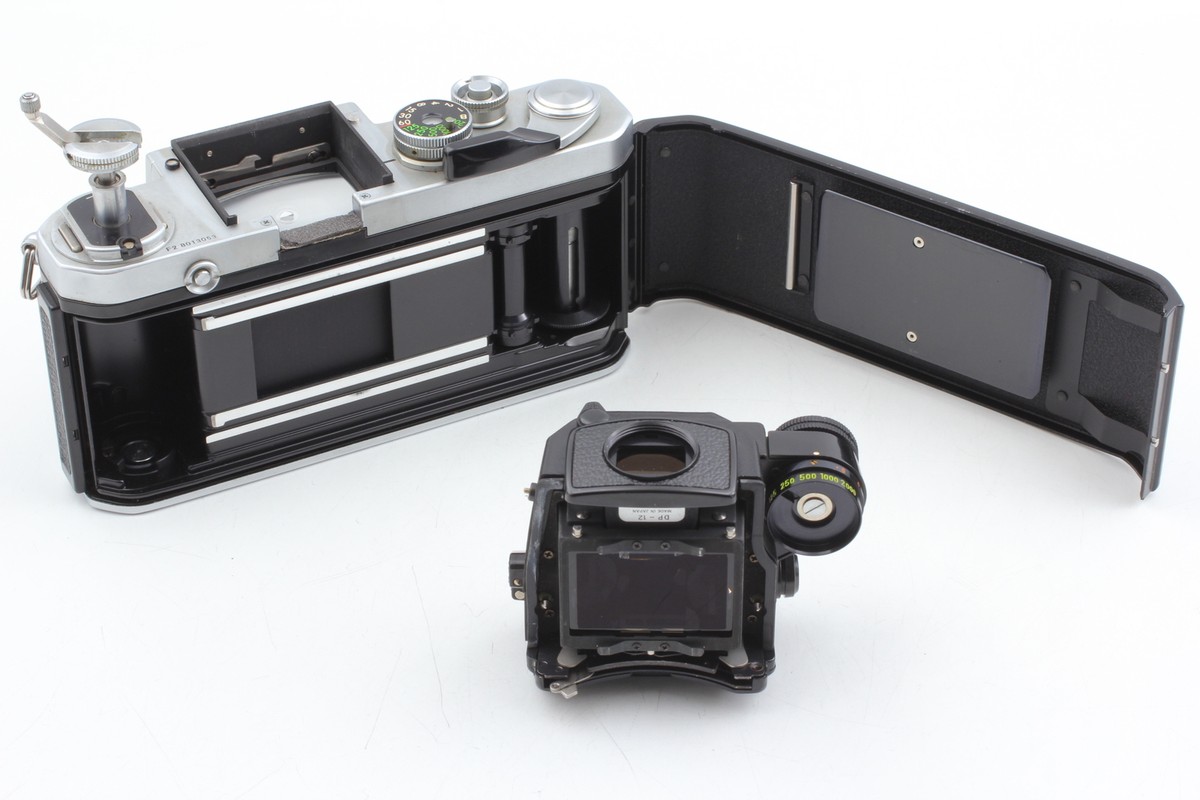 N MINT w/ Strap] Nikon F2 Photomic AS Silver Body 35mm SLR