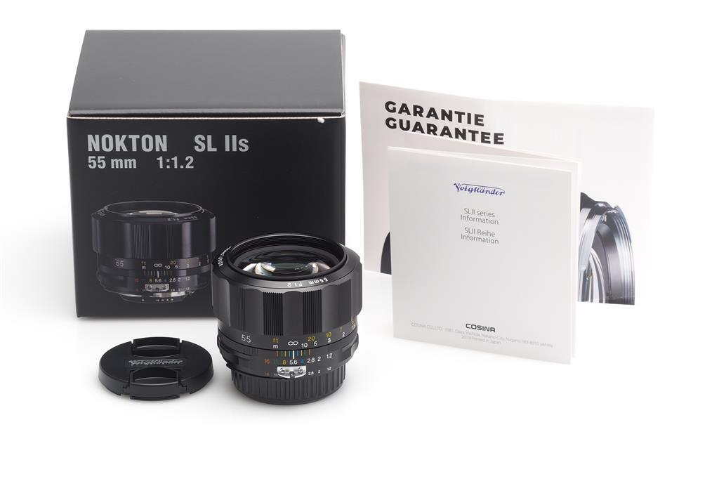 Voigtländer Nokton 1.2/55Mm Slii-S Ais Nero Per Nikon