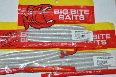 big bite baits tackle box of senkos 3 bags big bite baits 5