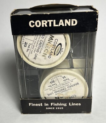 Cortland Trout & Salmon Micron Fly Line Backing 20Lbs 50 Yrd Spools