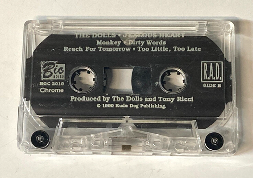 THE DOLLS "Jealous Heart" DEMO TAPE RARE 1990 HAIR METAL GLAM ROCK AOR CASSETTE! - Picture 4 of 8