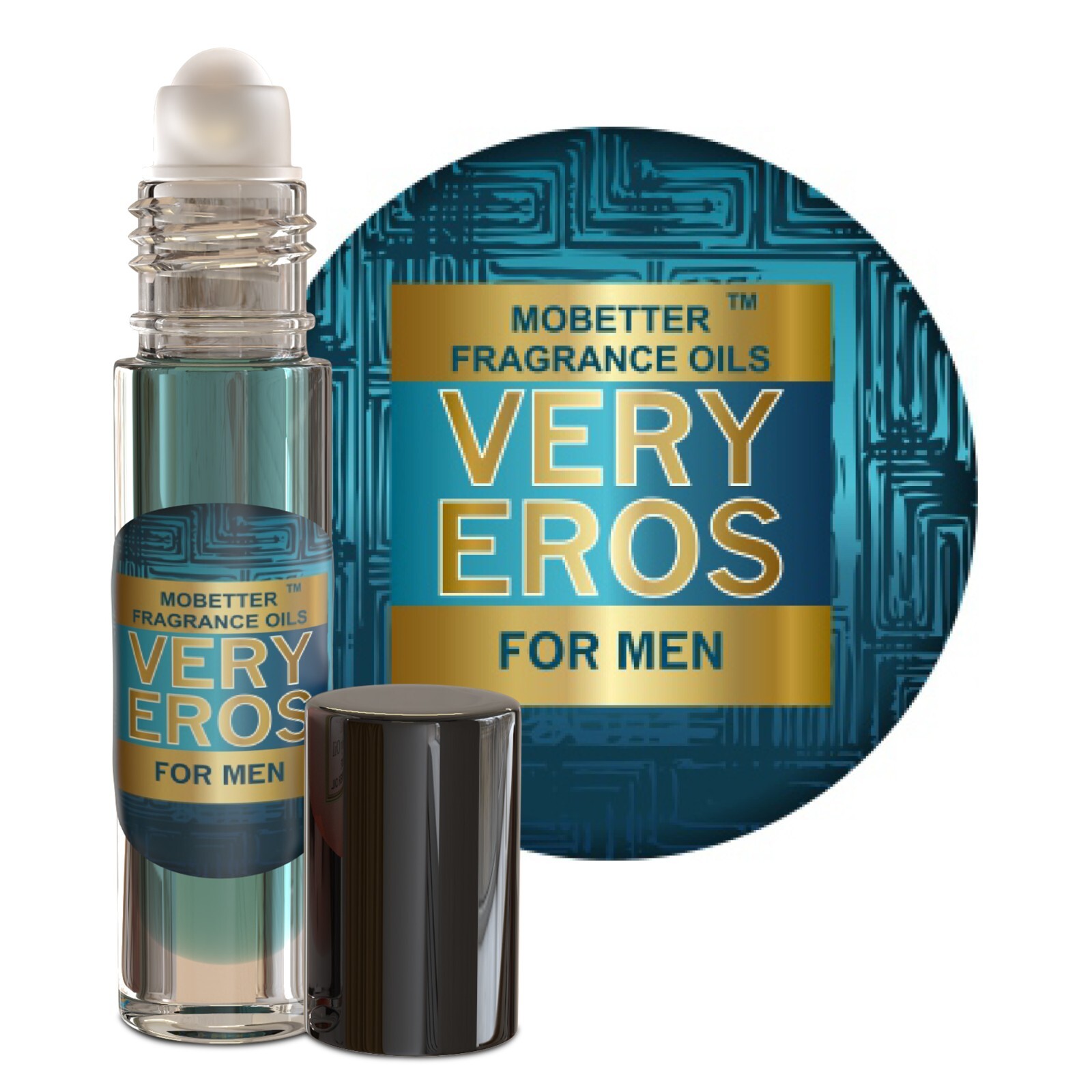 S Very Eros Men Cologne Body Oil, Travel Size
