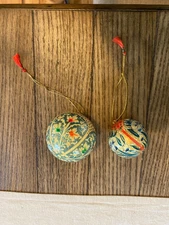 VIENNA AUSTRIA 2 CHRISTMAS ORNAMENTS