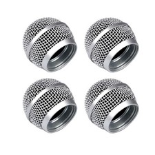 4 Pack Replacement Microphone Mesh Gril for Shure PG58,PGA58,PGA48