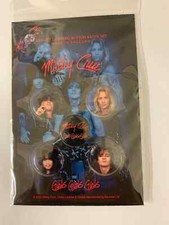 Motley Crue Girls Girls Girls 5 Button Badge Pack Officially Licensed Badges