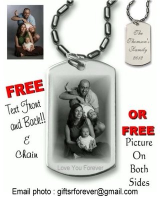 dog tag etching