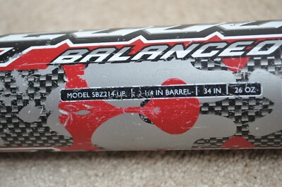 Batte De Softball Louisville Slugger Z2000 Composite 34/26 Équilibrée SBZ214-UB
