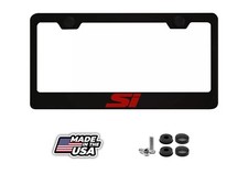 Black License Plate Frame For Civic Si