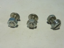 3 anciennes vis carter de chaine velo cyclomoteur mobylette vintage