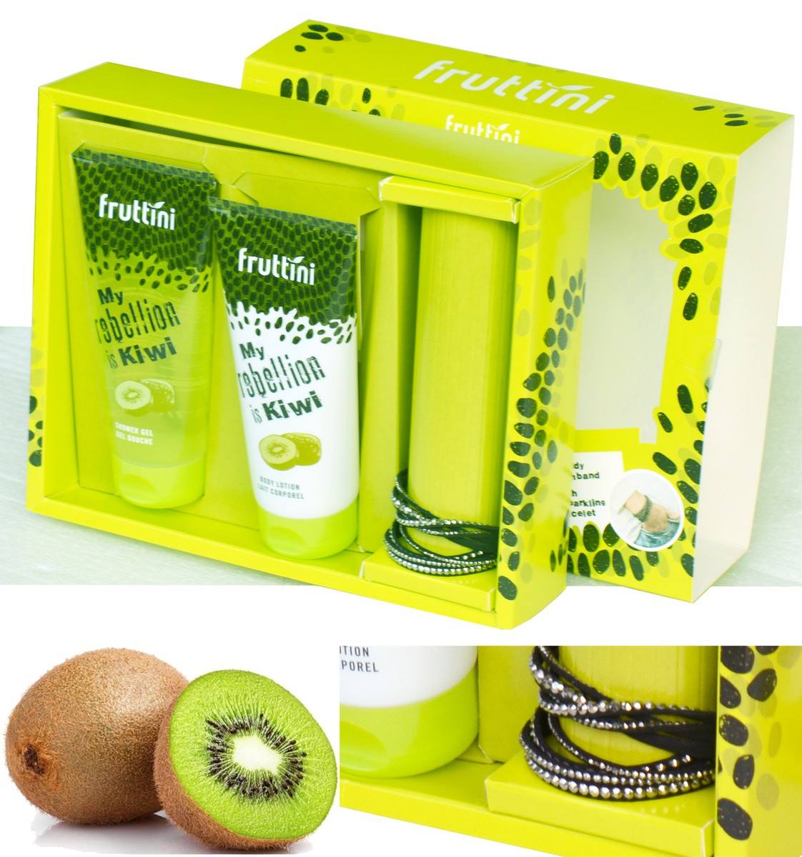 GESCHENKSET FRUTTINI MY REBELLION DUSCHGEL BODY LOTION