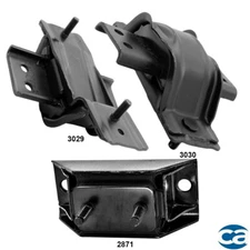 Engine Motor Mounts & Trans. Mount 3Pcs Set for Ford F-250 Super Duty 99-03 7.3L