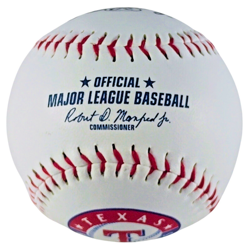 Ian Kinsler Signed Texas Rangers Logo Baseball Proof Photo COA Autograph Ball - Picture 3 of 8