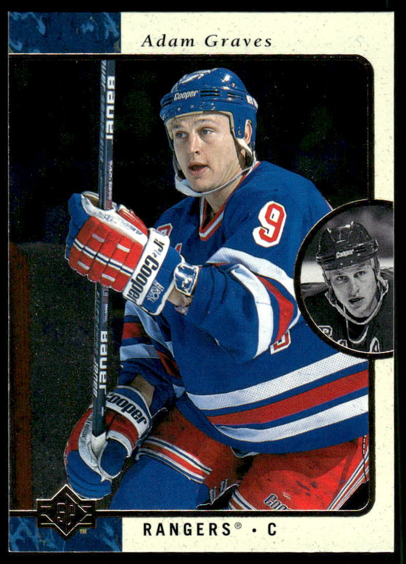 1995-96 SP #98 Adam Graves New York Rangers Hockey Card