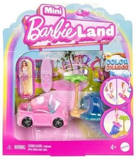 BARBIE MINI BARBIELAND Plage Véhicule Vague Surf Poupée Color Change Jouet