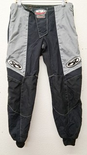 Men's Answer Summit Offroad Black & Gray Motocross Racing Gear Pants Size 36