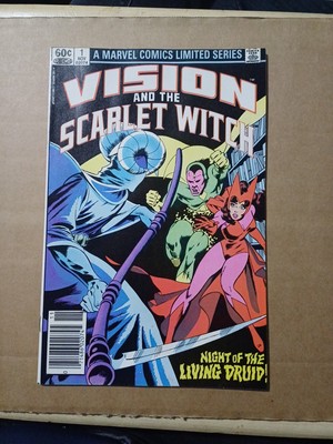 VISION AND THE SCARLET WITCH #1-4 COMPLETE MINI-SERIES. 1983. 