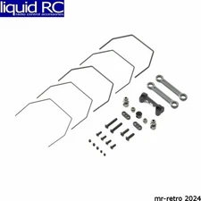 Team Losi Racing 334040 Rear Sway Bar Set Laydown: 22 4.0
