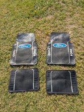 Vintage Ford Truck Rubber Floor Mats F150 F250 F350 Bronco. Set Of 4. See Pics