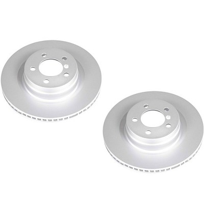 SET-P15JBR910EVC-2 Powerstop Brake Discs 2-Wheel Set Rear Coupe Sedan for Civic
