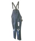NEW! CELEBRITY PINK SZ XL WOMEN'S  DESTRUCTED STRETCHY DENIM BOYFRIEND OVERALL  — photo 1