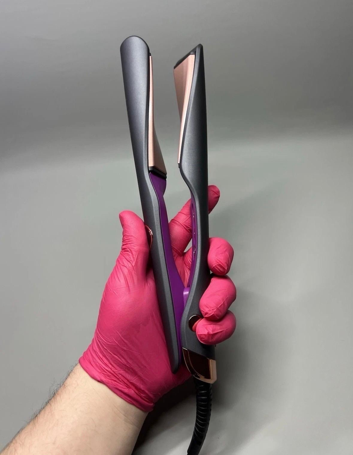 Hair Straightener Curler Twisted Floating Plates for Effortless Curls & Waves