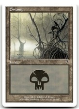 MTG Swamp () L 7th Edition 346 LP