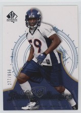 2008 SP Authentic Rookie Authentics 277/999 Wesley Woodyard #199 0v0