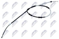 NTY Seilzug, Feststellbremse HLR-FT-023 Passend FüR Fiat