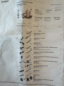 LEGO 6243 Brickbeard's Bounty -  with Correct Sails