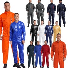 Work Overalls Men Wear-Resistant Mechanics Long Sleeve Jumpsuit Workwear