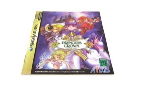 ATLUS Atlas Princess Crown Sega Saturn Game Software &ang;UR1338